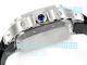 Cartier Santos de Cartier Chronograph Diamond Silver Face Swiss Replica Watch (5)_th.jpg